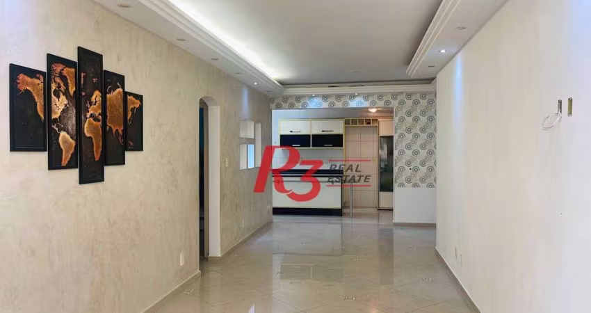 Apartamento à venda, 110 m² por R$ 750.000,00 - Gonzaga - Santos/SP