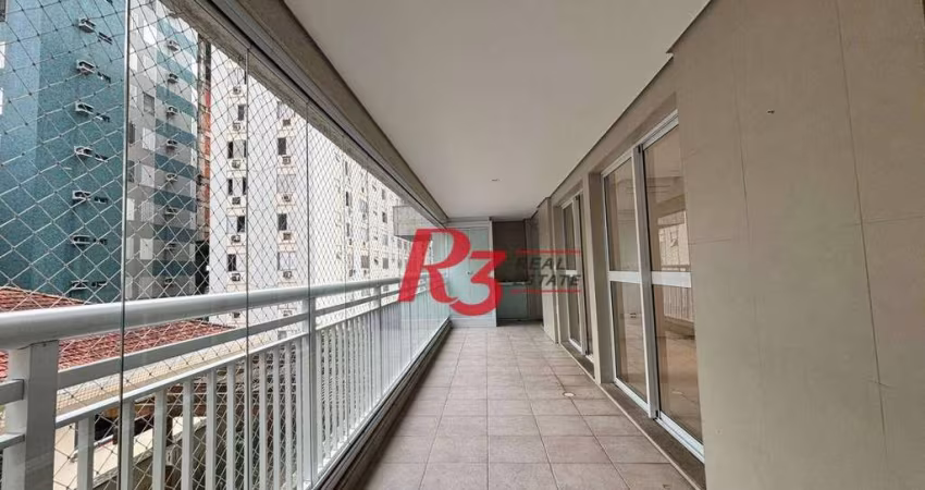 Apartamento Garden à venda, 147 m² por R$ 1.550.000,00 - Gonzaga - Santos/SP