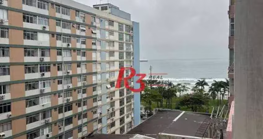 Apartamento com 2 dormitórios à venda, 55 m² por r$ 400.000,00 - embaré - santos/sp