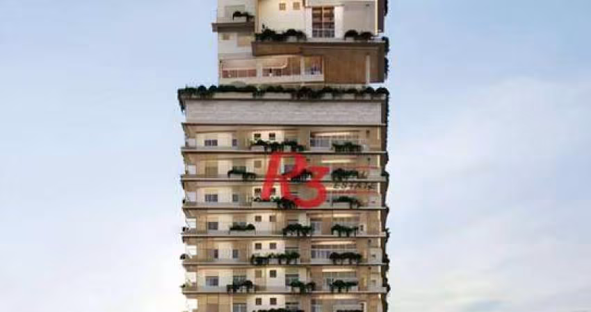 Casa suspensa com 3 suites à venda,  - Ponta da Praia - Santos/SP