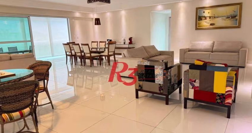 Apartamento, 324 m² - venda por R$ 5.350.000,00 ou aluguel por R$ 29.000,00/mês - Aparecida - Santos/SP
