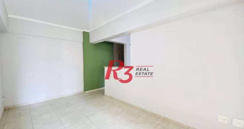 Apartamento com 2 dormitórios à venda, 60 m² por R$ 455.000,00 - José Menino - Santos/SP