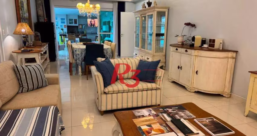 Apartamento para alugar, 232 m² por R$ 29.000,02/mês - Aparecida - Santos/SP