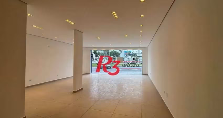 Prédio para alugar, 1000 m² por r$ 35.800,00/mês - gonzaga - santos/sp