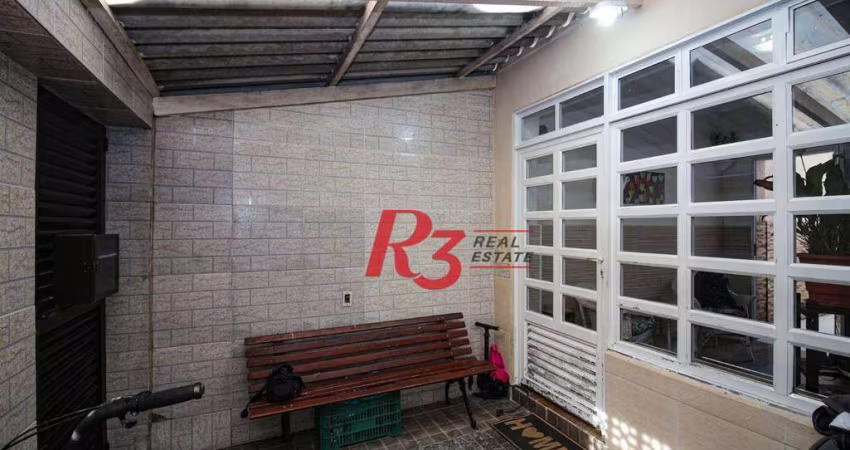 Casa à venda, 165 m² por R$ 870.000,00 - Macuco - Santos/SP