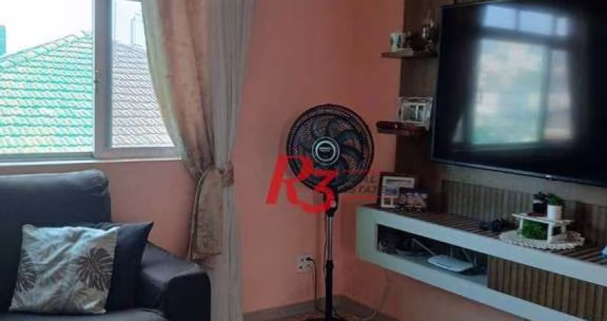 R3 REAL ESTATE VENDE! Apartamento com 2 dormitórios à venda, 65 m² por R$ 270.000 - Catiapoã - São Vicente/SP