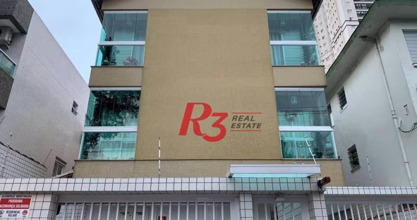 Village com 3 dormitórios à venda, 186 m² por R$ 1.065.000,00 - Gonzaga - Santos/SP