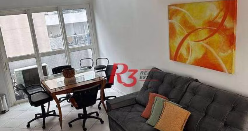 Loft para alugar, 72 m² por R$ 5.800,00/mês - Gonzaga - Santos/SP