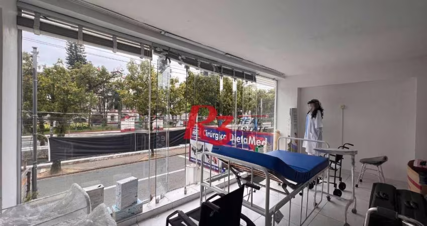 Loja à venda, 217 m² por R$ 1.600.000,00 - Vila Belmiro - Santos/SP