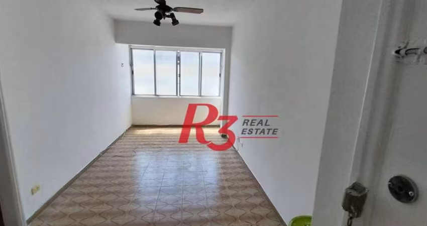 Apartamento com 1 dormitório à venda, 50 m² por R$ 340.000,00 - Embaré - Santos/SP