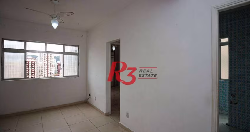 Apartamento à venda, 40 m² por R$ 320.000,00 - Gonzaga - Santos/SP