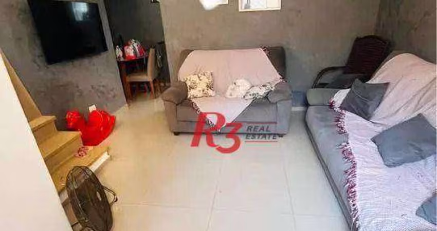 Sobrado à venda, 90 m² por R$ 320.000,00 - Macuco - Santos/SP