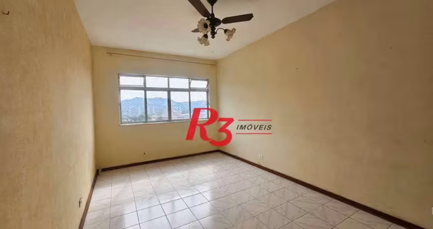 Apartamento com 2 dormitórios à venda, 80 m² por r$ 430.000,00 - campo grande - santos/sp