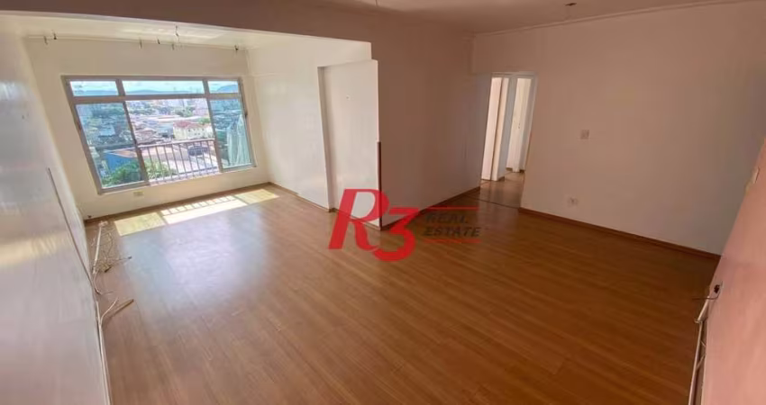 Apartamento com 2 dormitórios à venda, 107 m² por R$ 530.000,00 - Vila Mathias - Santos/SP