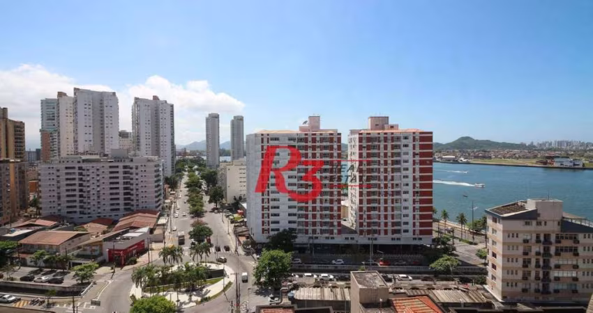 Apartamento com 3 dormitórios à venda, 199 m² por R$ 3.180.000,00 - Ponta da Praia - Santos/SP