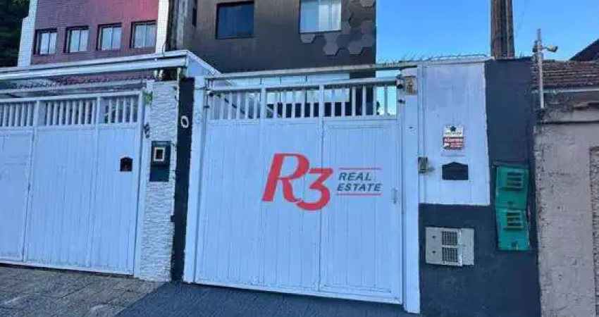 Casa à venda, 160 m² por r$ 1.100.000,00 - marapé - santos/sp