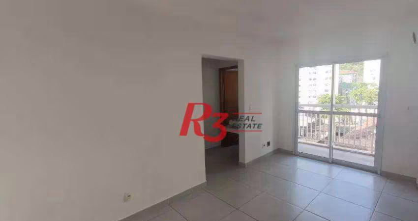 Apartamento à venda, 56 m² por R$ 410.000,00 - José Menino - Santos/SP