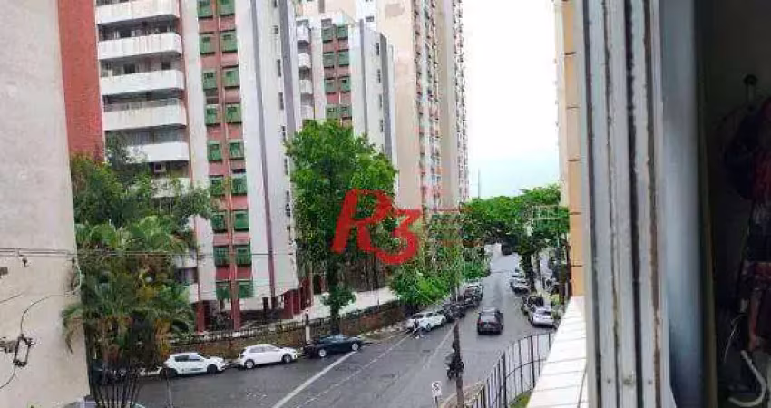 Apartamento com 1 dormitório à venda, 40 m² por R$ 320.000,00 - Gonzaga - Santos/SP