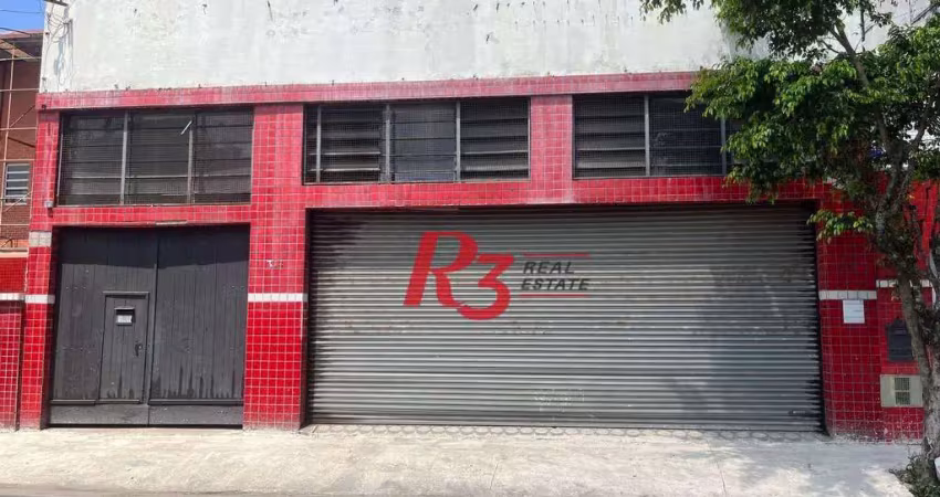 Ponto comercial com 1 sala para alugar na Rua São Francisco, 328, Centro, Santos