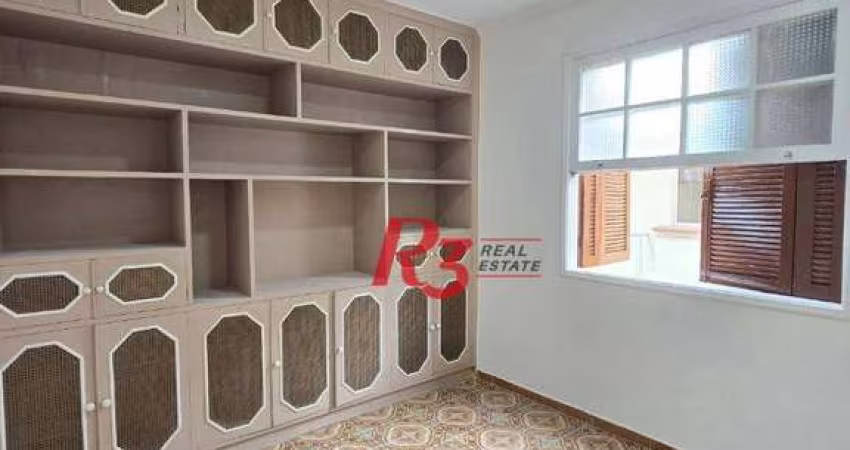 Apartamento à venda, 83 m² por R$ 299.000,00 - Encruzilhada - Santos/SP