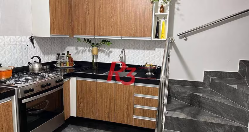 Sobrado à venda, 150 m² por R$ 1.080.000,00 - Macuco - Santos/SP