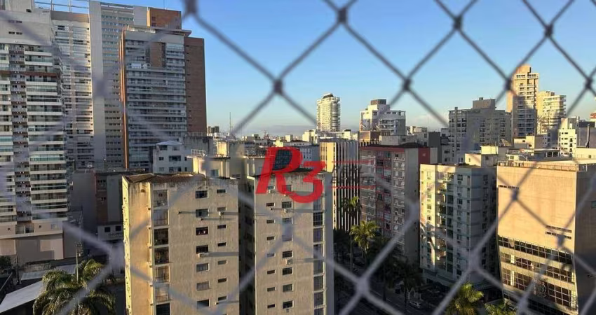 Apartamento à venda, 99 m² por R$ 1.695.000,00 - Gonzaga - Santos/SP