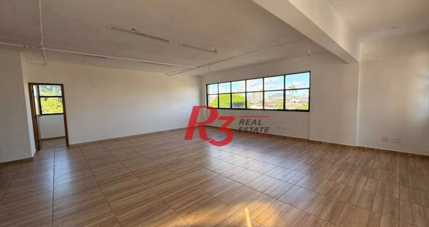 Sala à venda, 100 m² por R$ 420.000,00 - Marapé - Santos/SP