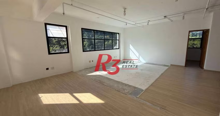 Sala à venda, 83 m² por R$ 350.000,00 - Marapé - Santos/SP