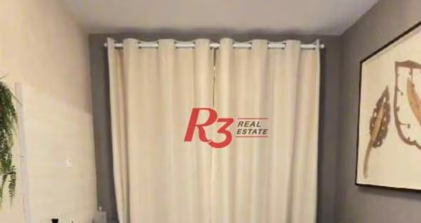 Apartamento com 2 dormitórios à venda, 45 m² por R$ 290.000,00 - Castelo - Santos/SP