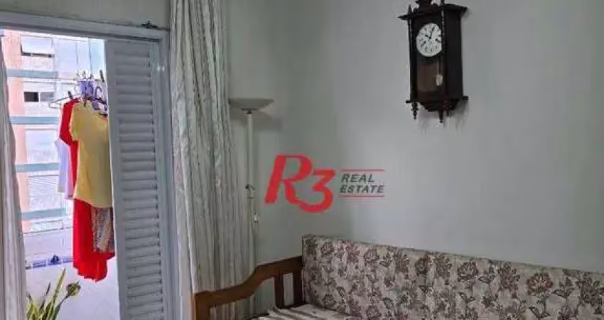 Apartamento à venda, 45 m² por r$ 375.000,00 - boqueirão - santos/sp