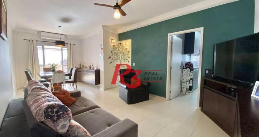 Apartamento à venda, 115 m² por R$ 930.000,00 - Ponta da Praia - Santos/SP