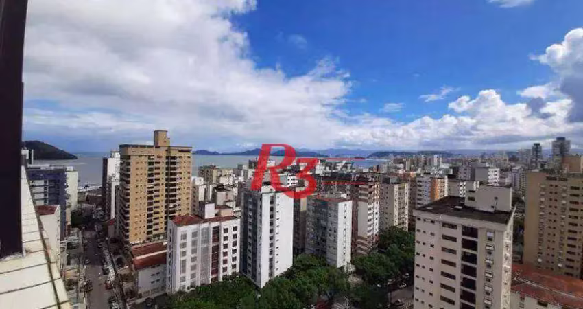 Apartamento à venda, 143 m² por r$ 1.808.000,00 - ponta da praia - santos/sp