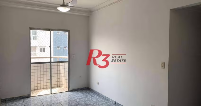 Apartamento para alugar, 60 m² por R$ 4.640,00/mês - Boqueirão - Santos/SP
