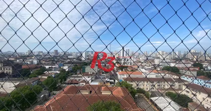 Apartamento com 2 dormitórios à venda, 72 m² por r$ 540.000,00 - macuco - santos/sp