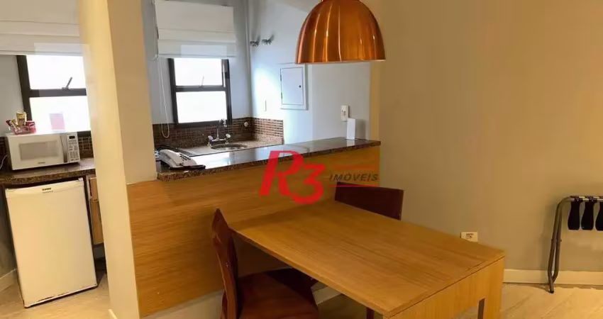 Flat com localização privilegiada em Santos