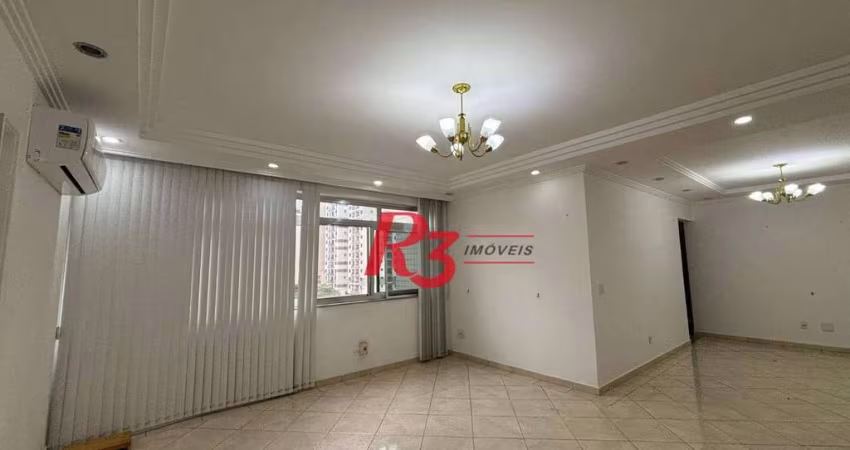 Apartamento com 144m² na Pompéia em Santos