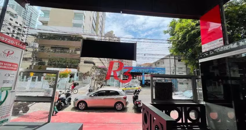 Ponto comercial para alugar na Rua Euclides da Cunha, 63, Gonzaga, Santos