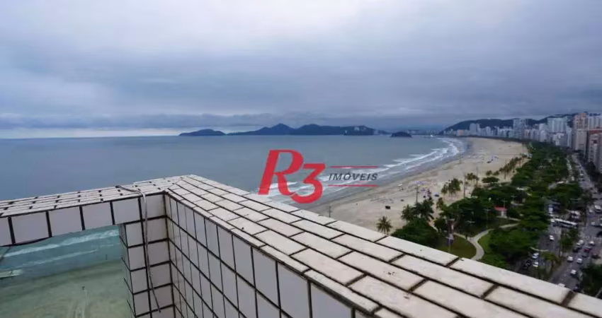 Cobertura com 2 dormitórios à venda, 104 m² por R$ 650.000,00 - Embaré - Santos/SP