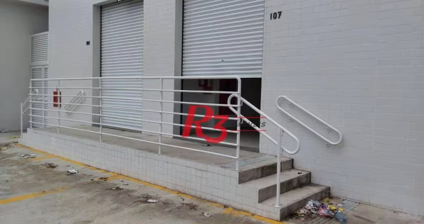 Loja para alugar, 86 m² por R$ 7.150,00/mês - Areia Branca - Santos/SP