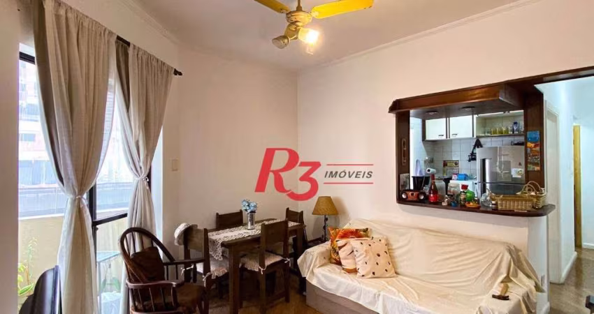 Apartamento à venda, 47 m² por R$ 410.000,00 - José Menino - Santos/SP