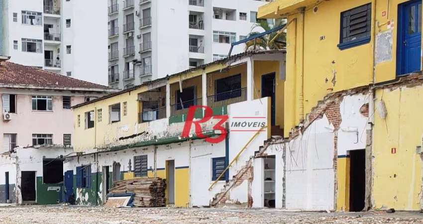Terreno, 350 m² - venda por R$ 2.700.000,00 ou aluguel por R$ 15.400,00/mês - Vila Belmiro - Santos/SP