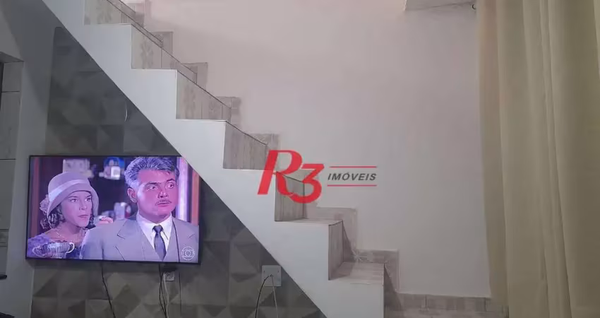 Casa com 3 dormitórios à venda, 95 m² por r$ 250.000,00 - saboó - santos/sp
