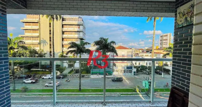Apartamento, 58 m² - venda por R$ 606.000,00 ou aluguel por R$ 4.200,00/mês - Vila Matias - Santos/SP