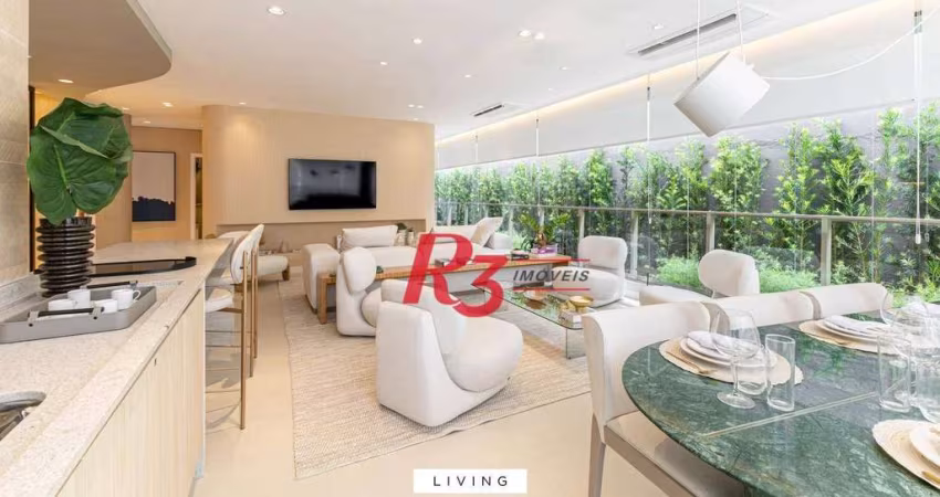 Apartamento à venda, 175 m² por R$ 2.662.377,16 - Ponta da Praia - Santos/SP