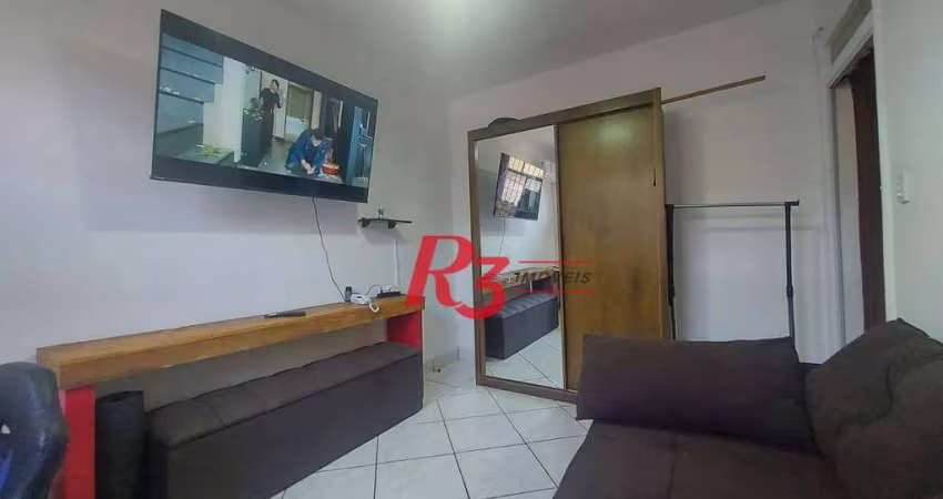 Apartamento com 2 dormitórios para alugar, 60 m² por R$ 2.800,00/mês - Vila Matias - Santos/SP