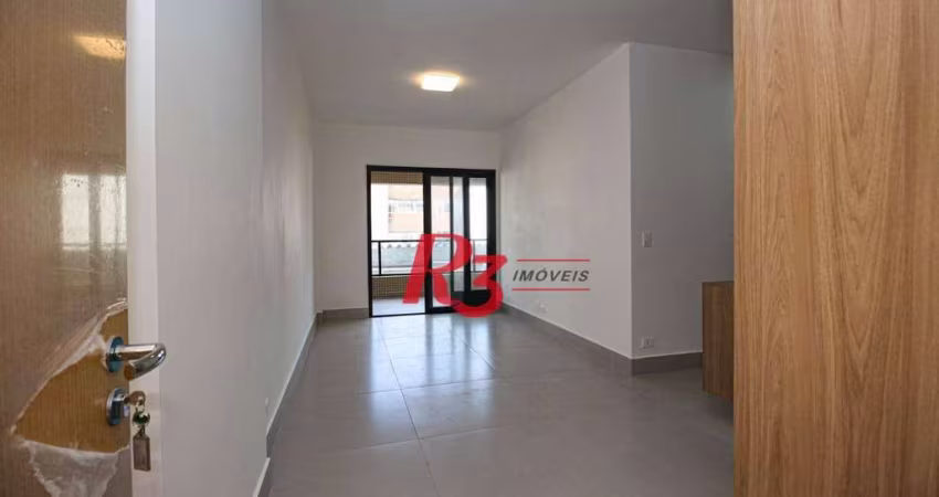 Apartamento com 2 dormitórios à venda, 75 m² por R$ 950.000,00 - José Menino - Santos/SP