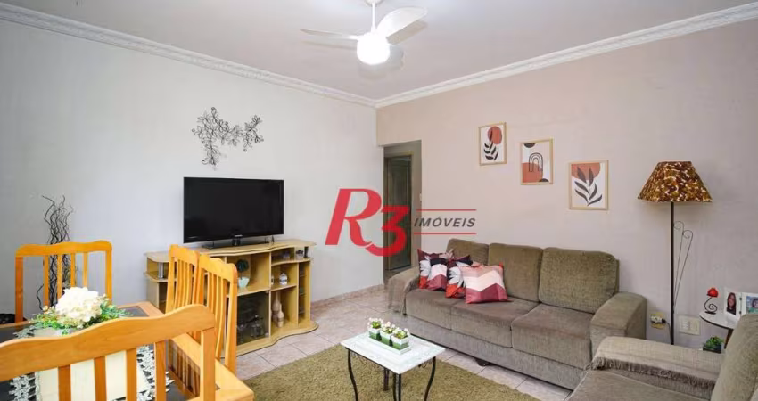 Apartamento com 2 dormitórios à venda, 98 m² por R$ 420.000,00 - Vila Matias - Santos/SP