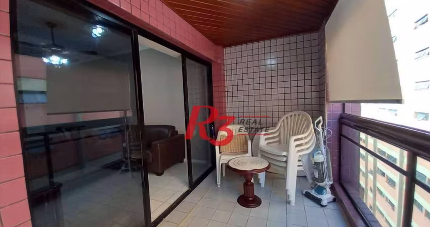 Apartamento à venda, 118 m² por R$ 950.000,00 - Embaré - Santos/SP