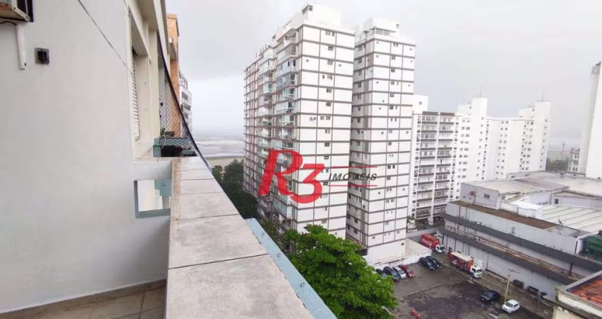 Apartamento com 3 dormitórios à venda, 174 m² por R$ 1.160.000,00 - Gonzaga - Santos/SP