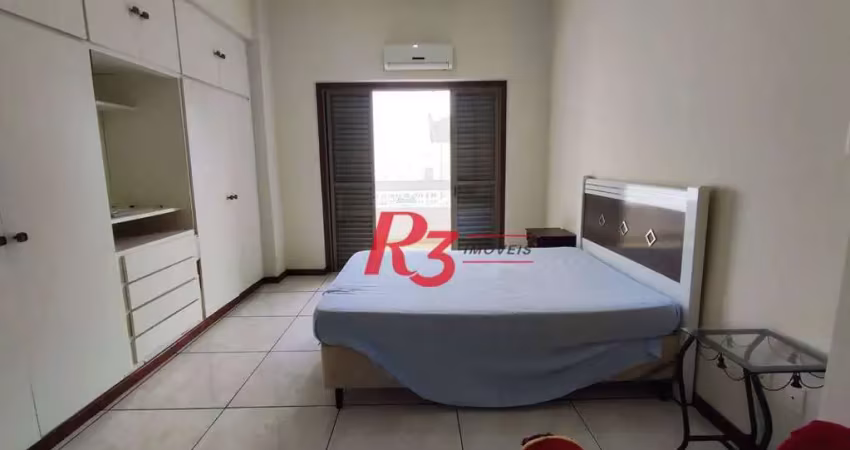 Apartamento com 3 dormitórios à venda, 174 m² por r$ 1.160.000,00 - gonzaga - santos/sp